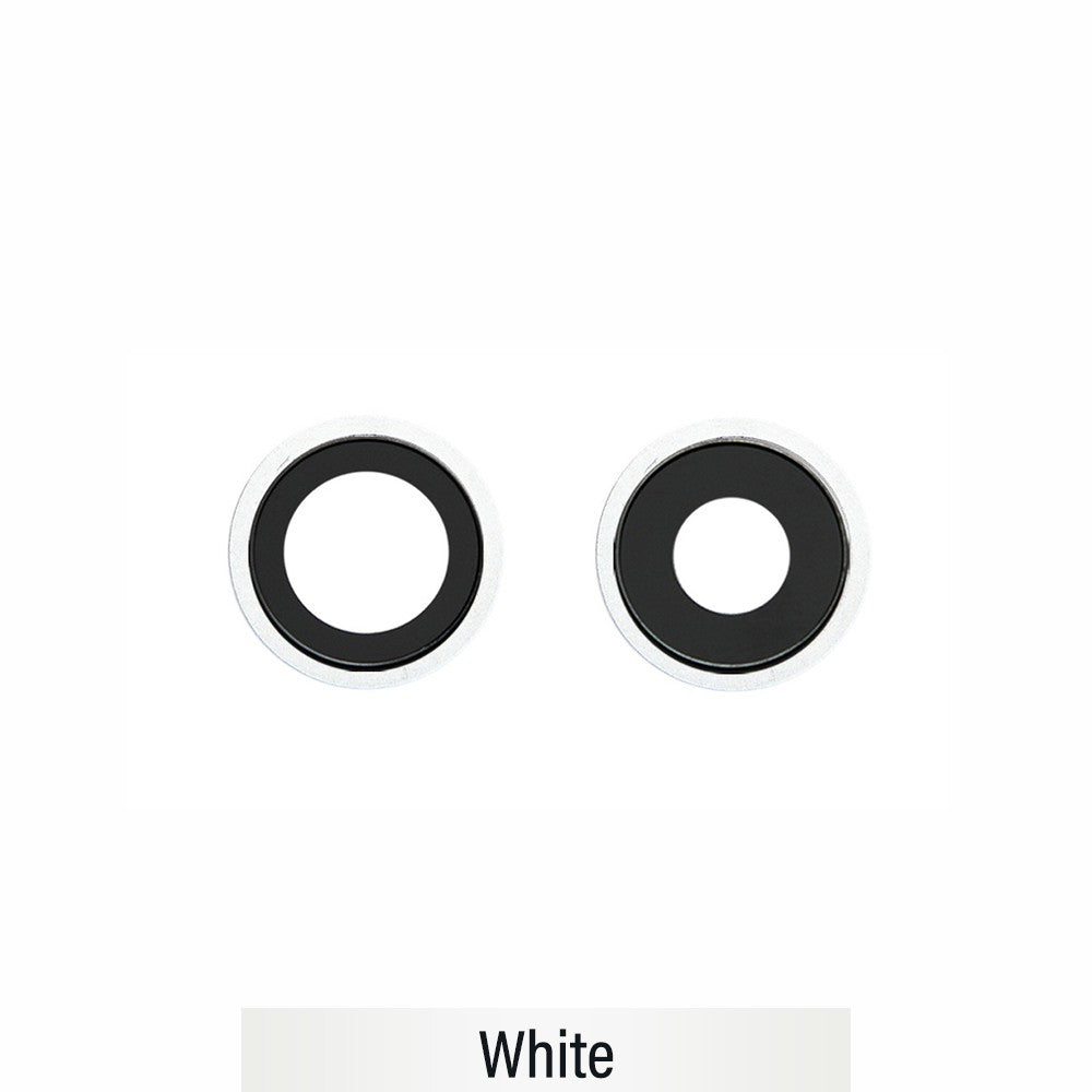 Rear Camera Lens With Bracket for iPhone 12 / 12 Mini-White Rear Camera Lens With Bracket for iPhone 12 / 12 Mini-White